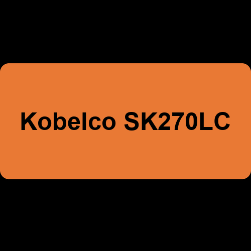Kobelco SK270LC